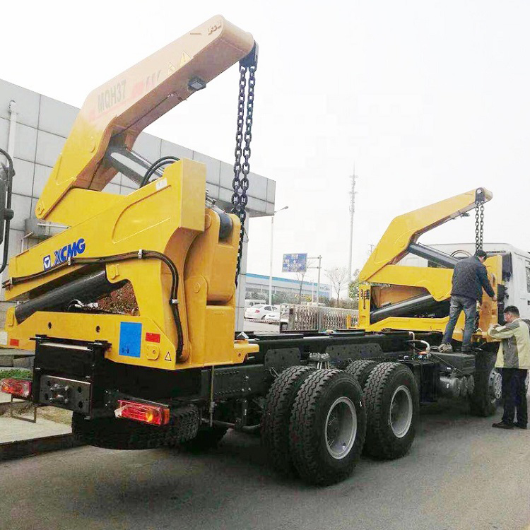 XCMG container side loader 20ft 40ft sidelifter container trailer 37 ton MQH37A container side loader for sale